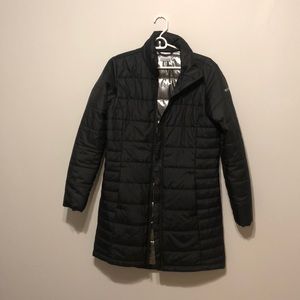 Columbia Omni-Heat long winter coat with down